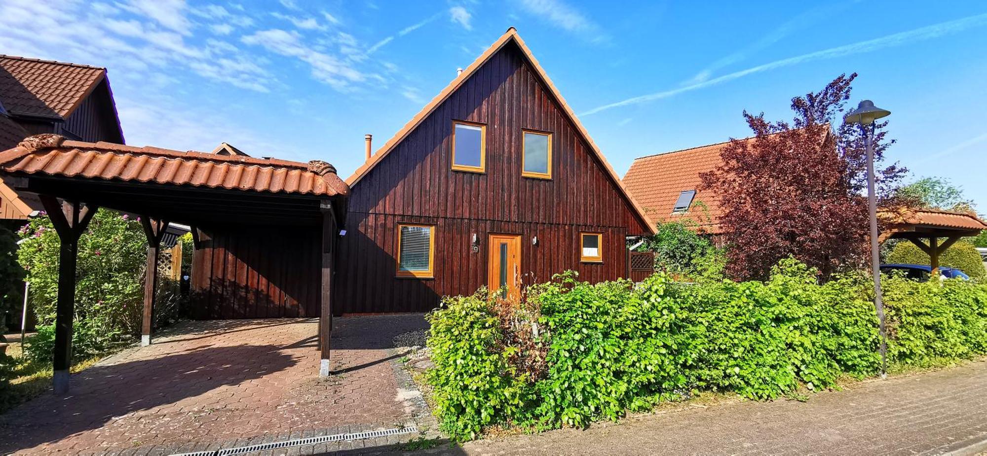 Ferienhaus Heidegeist ゾルタウ エクステリア 写真